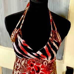 African Print design Dress